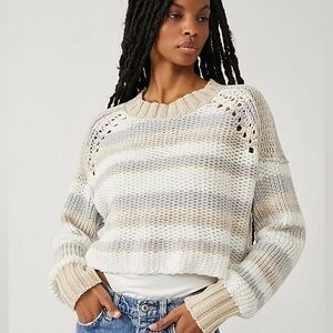Free People Devon Striped Sweater